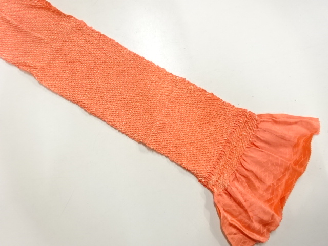 正絹　絞り　帯揚げ